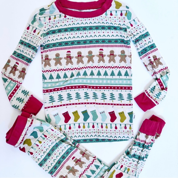 Little Sleepies Pajamas Little Sleepies Fair Isle Gingerbread